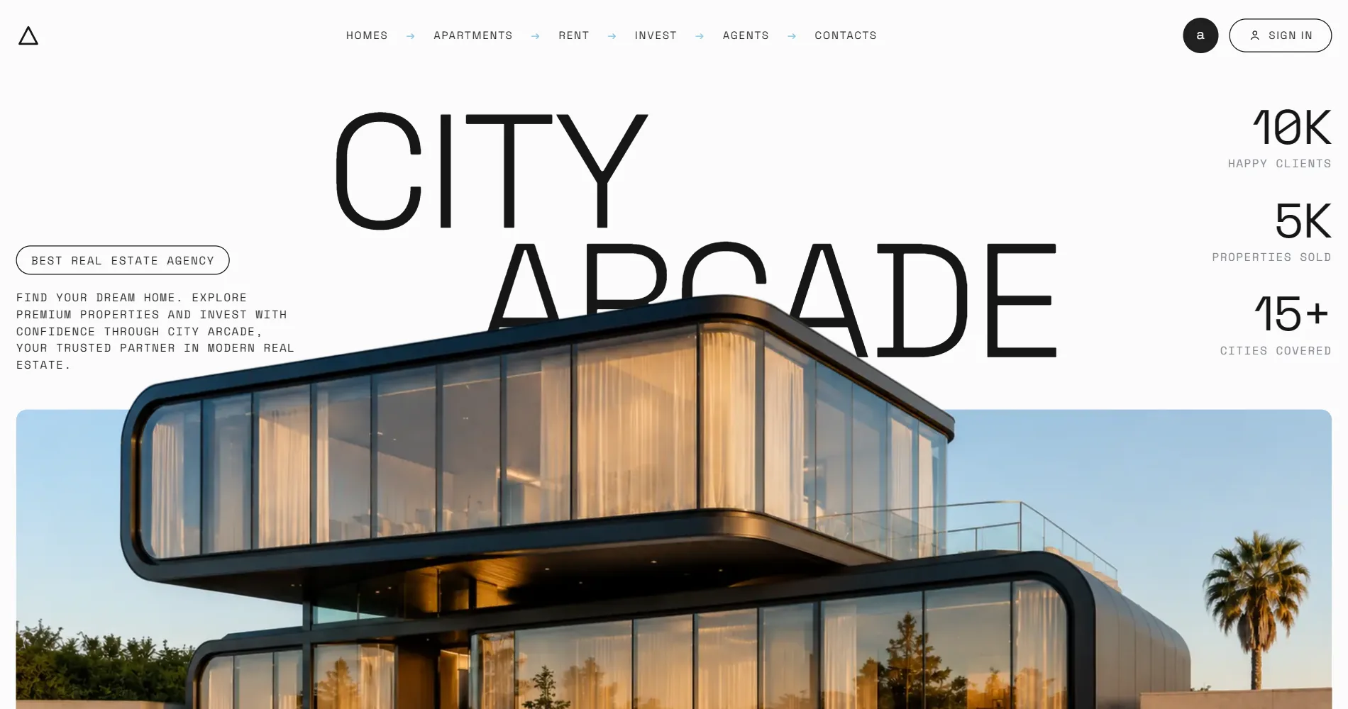City Arcade, the website