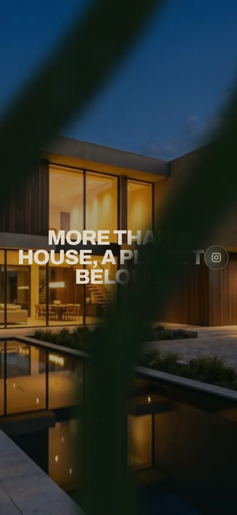 The Heimat Group website on a phone