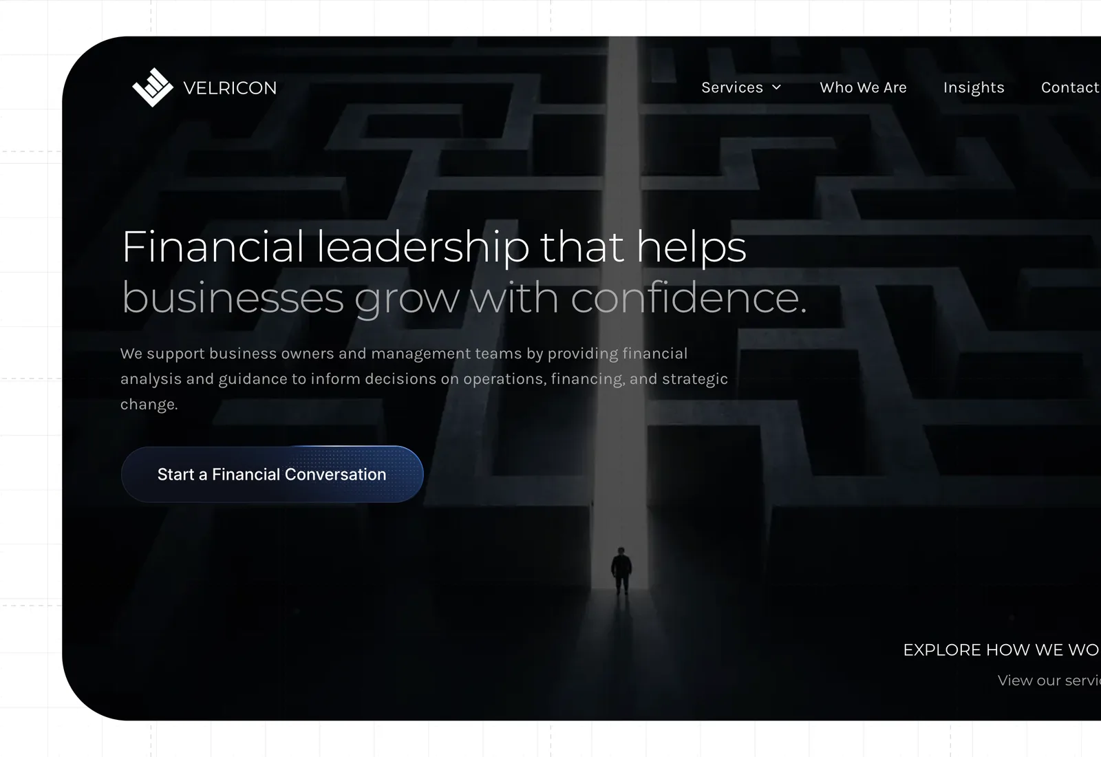 The Velricon website