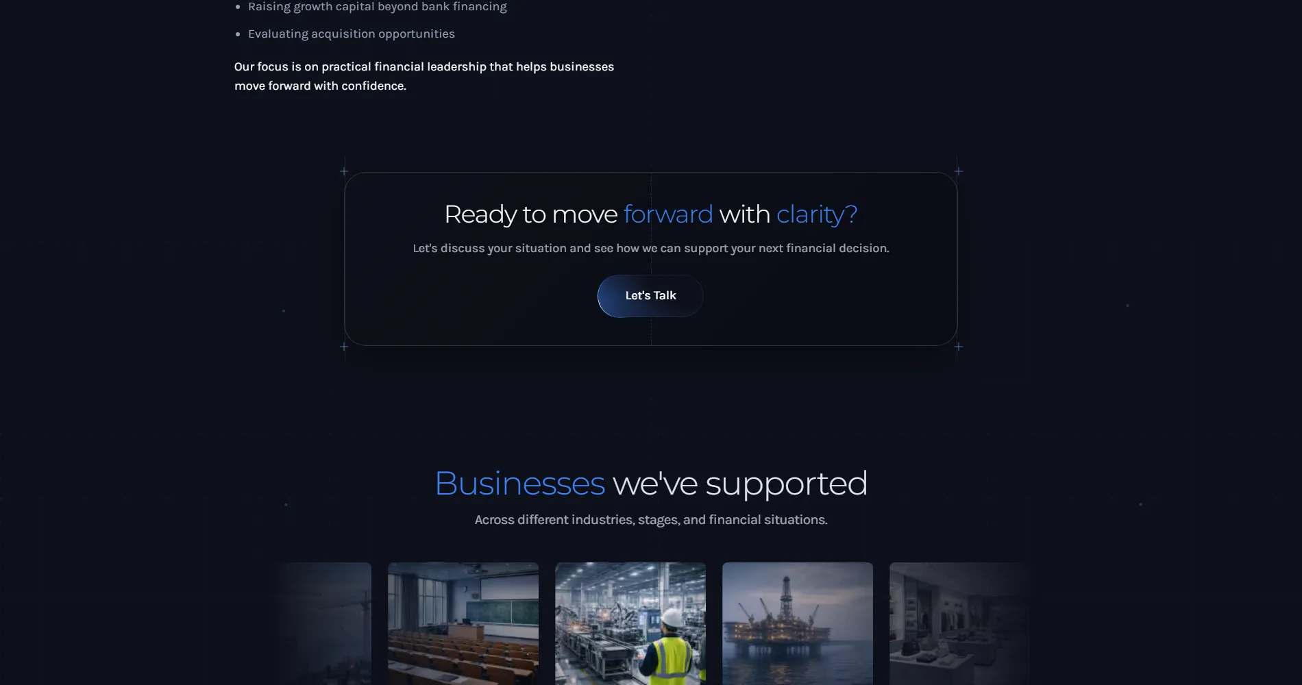 The Velricon website, a desktop screen
